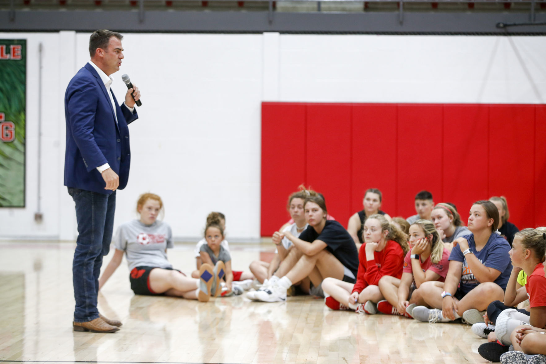 Governor's Fort Gibson Visit